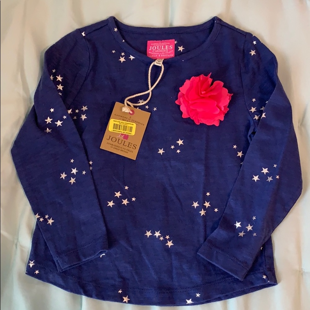 Joules Girl Star Top